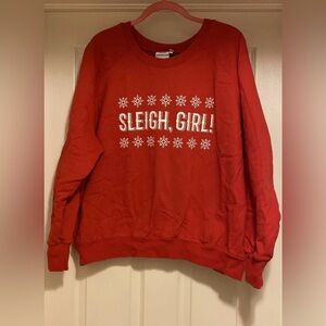 Good American Sleigh, Girl! Sweatshirt